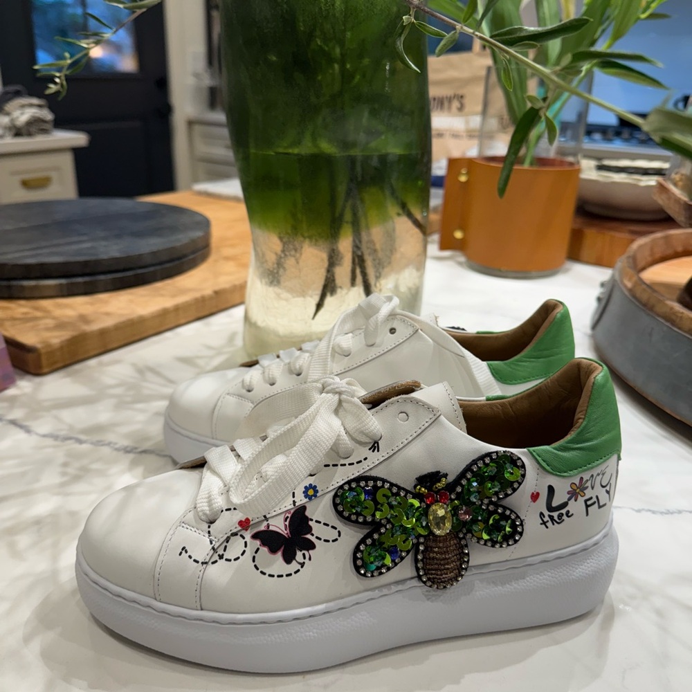 Crownfarfalla Verde Sneakers - Picture 6 of 15